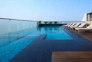 Infinity Swimming Pool at Adani Codename LIT Launching Phase 2